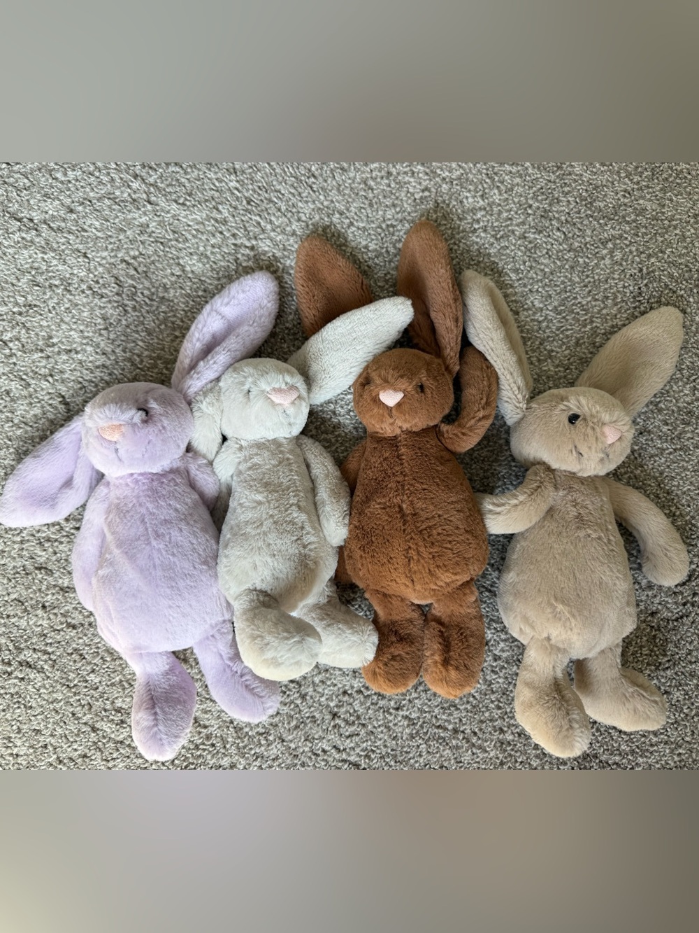 Small Jellycat Bashful Bunnies Lot